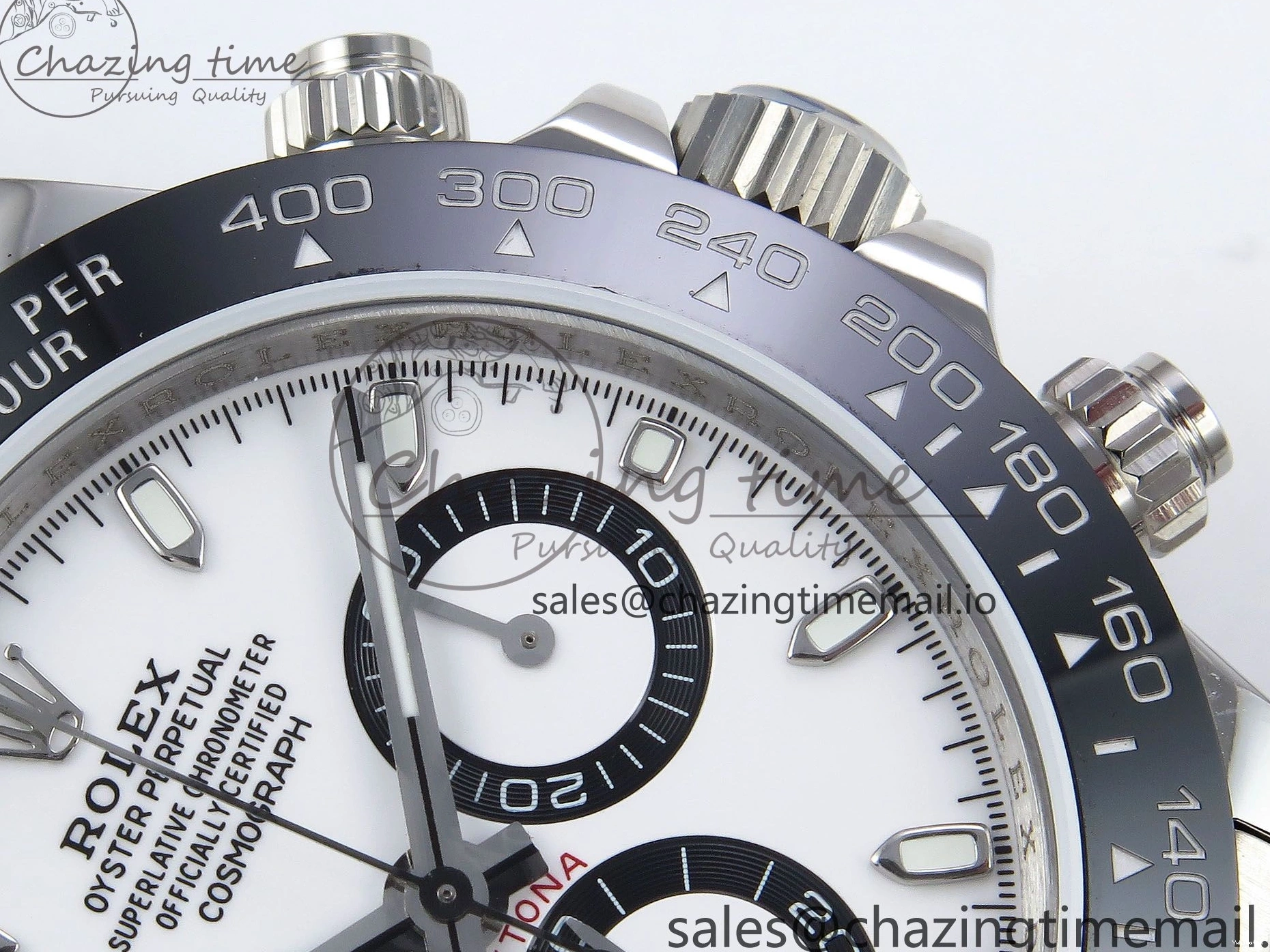 Best Edition QF SA4130 on 1:1 116500 White Dial SS Daytona Bracelet 0501